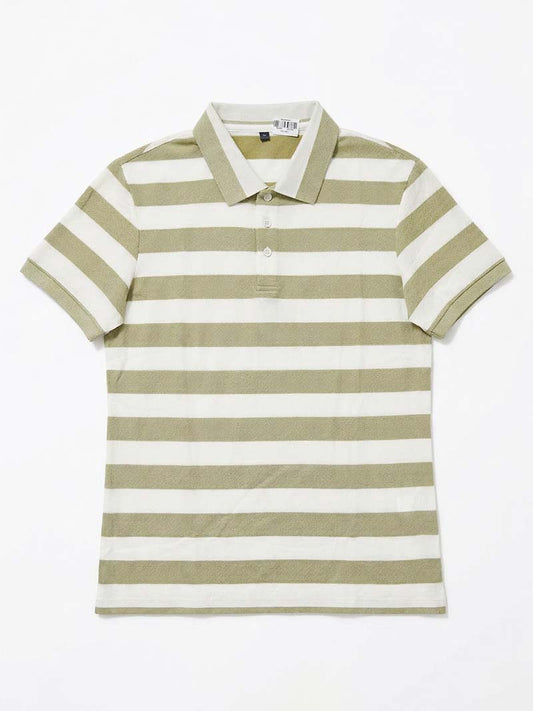 Pika Olive Cotton Polo